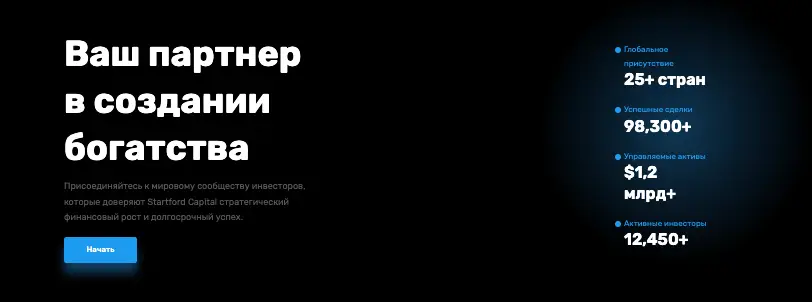 Startford Capital обзор информация о Startford Capital