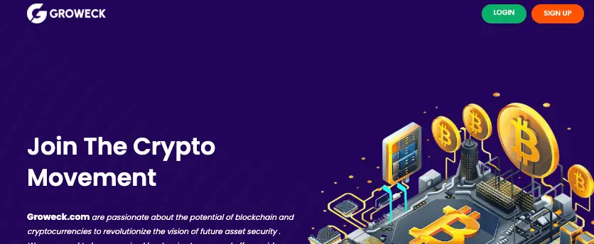 Groweck страница сайта инфо о сайте Groweck