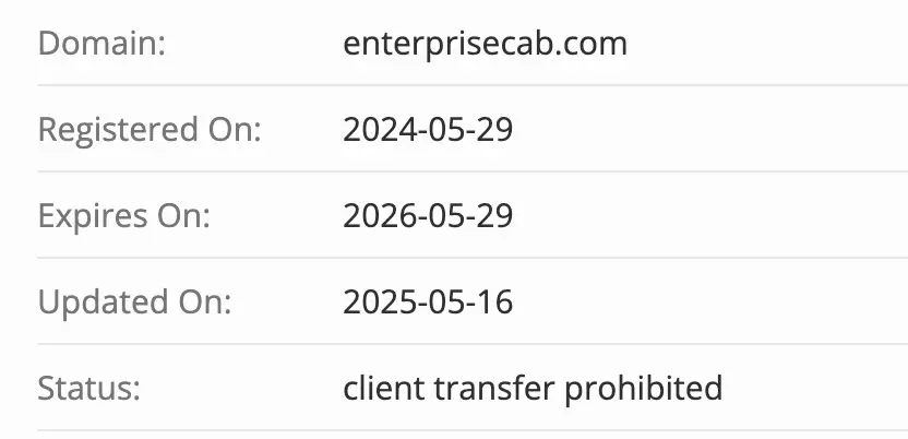 EnterpriseCAB домен домен EnterpriseCAB