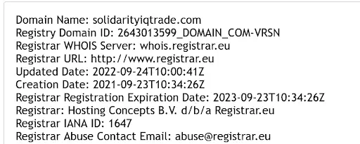 Развод solidarityiqtrade.com Развод solidarityiqtrade.com