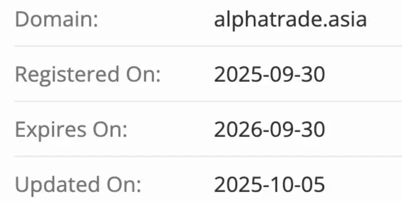Alpha Trade домен домен Alpha Trade