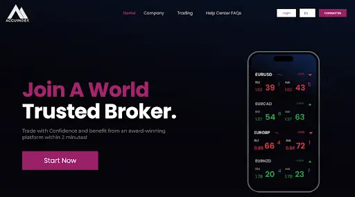 Форекс брокер Accuindex