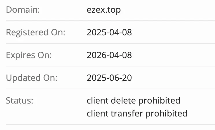 EZEX домен домен