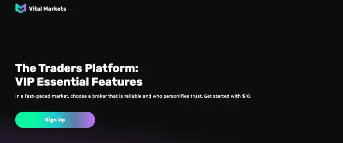 Vital Markets инфо о брокере обзор на Vital Markets