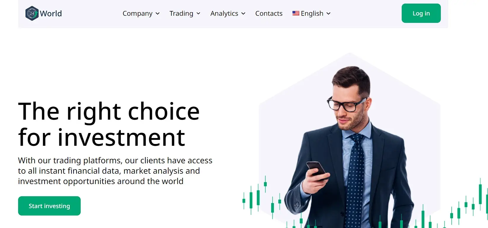 Обзор фальшивого брокера Invest24World Обзор фальшивого брокера Invest24World