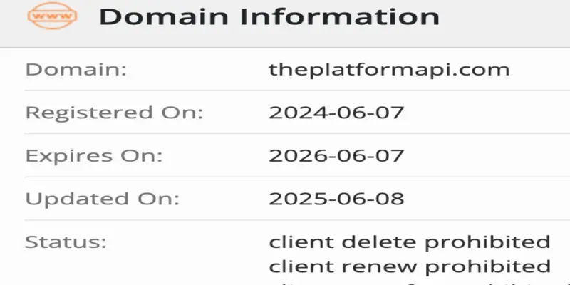 The Platform API домен домен The Platform API