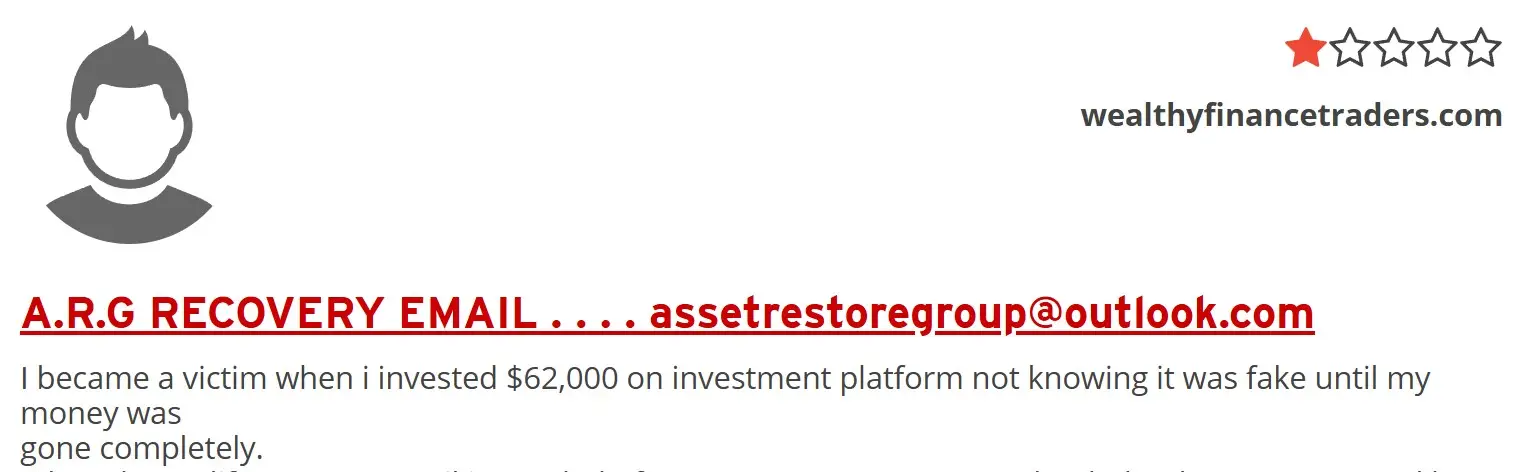 Отзыв пользователя о Wealthyfinancetraders Отзыв пользователя о Wealthyfinancetraders