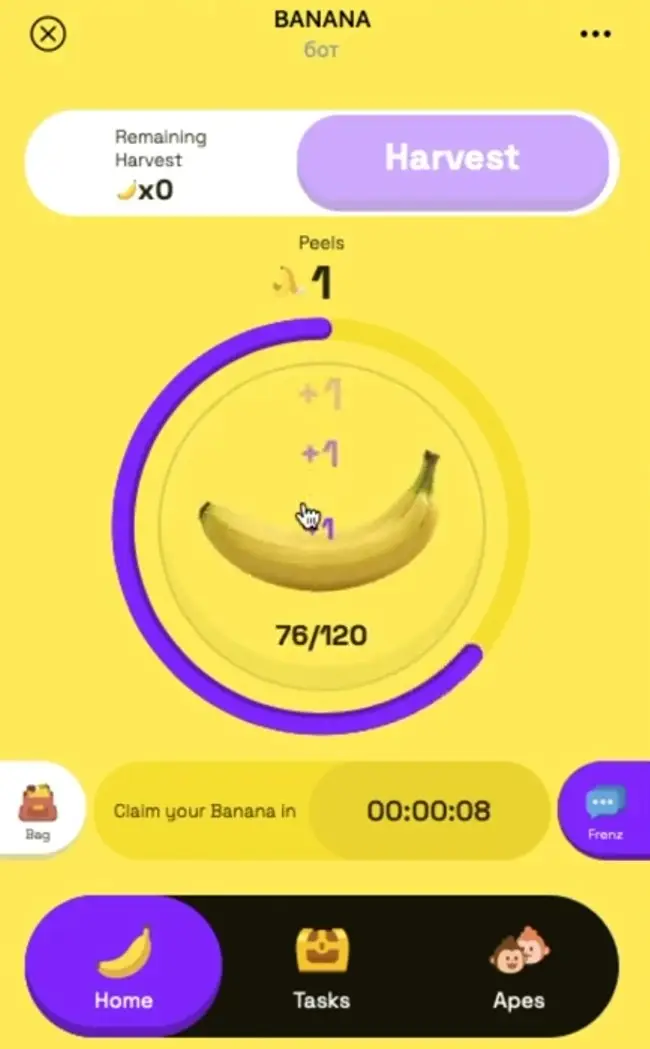 Как заработать в игре BANANA Как заработать в игре BANANA
