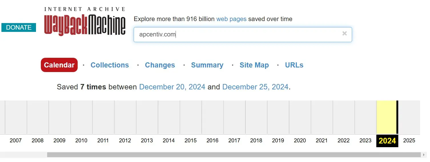 Анализ домена apcentiv.com в архиве Wayback Machine Анализ домена apcentiv.com в архиве Wayback Machine