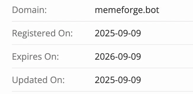 Memeforge домен домен Memeforge