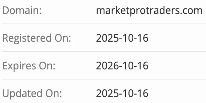 Marketprotraders домен домен Marketprotraders