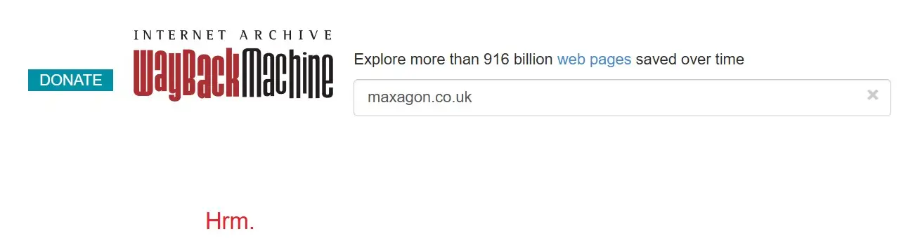 Анализ домена maxagon.co.uk в архиве Wayback Machine Анализ домена maxagon.co.uk в архиве Wayback Machine