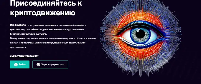Fewcons инфо о кошельке обзор на Fewcons