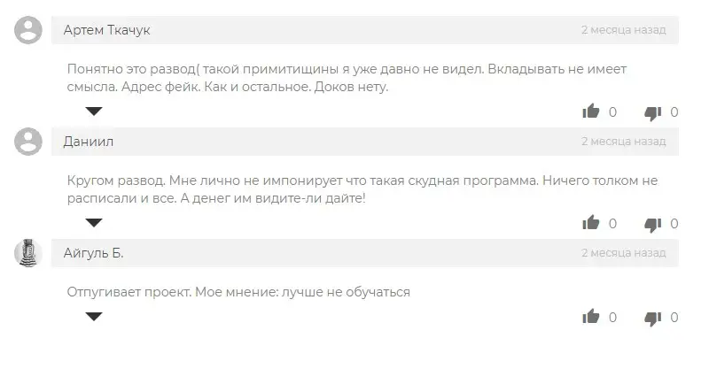 Мнение инвесторов Мнение инвесторов