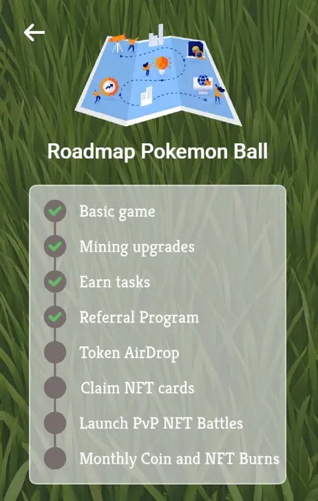 Дорожная карта Pokemon Ball Дорожная карта Pokemon Ball