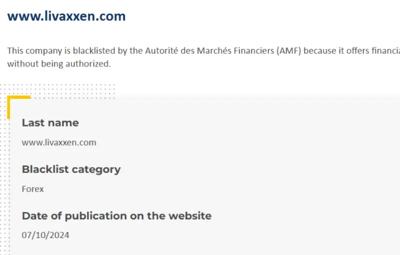 Livaxxen обзор информация о Livaxxen