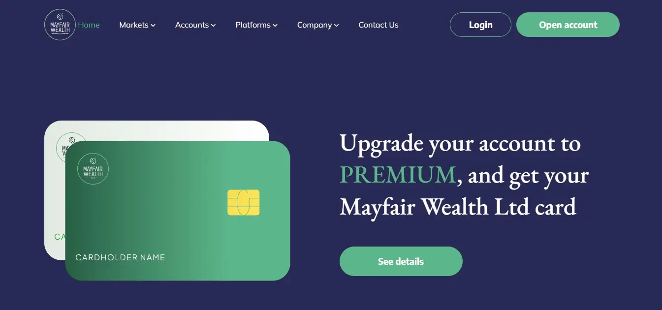 Обзор брокера Mayfair Wealth Ltd Обзор брокера Mayfair Wealth Ltd