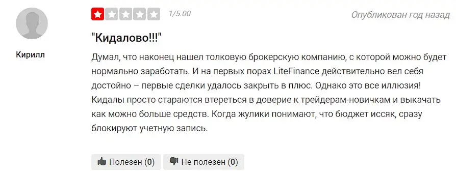 Оценка трейдера Оценка трейдера
