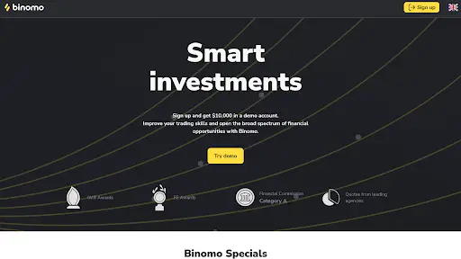 Брокер Binomo Брокер Binomo