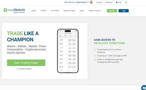 Брокер Easy Markets Брокер Easy Markets