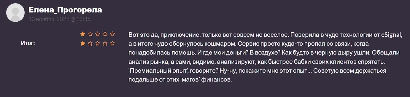 Комментарий трейдера Комментарий трейдера