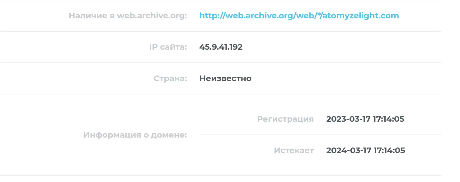 Развод Atomyze Развод Atomyze
