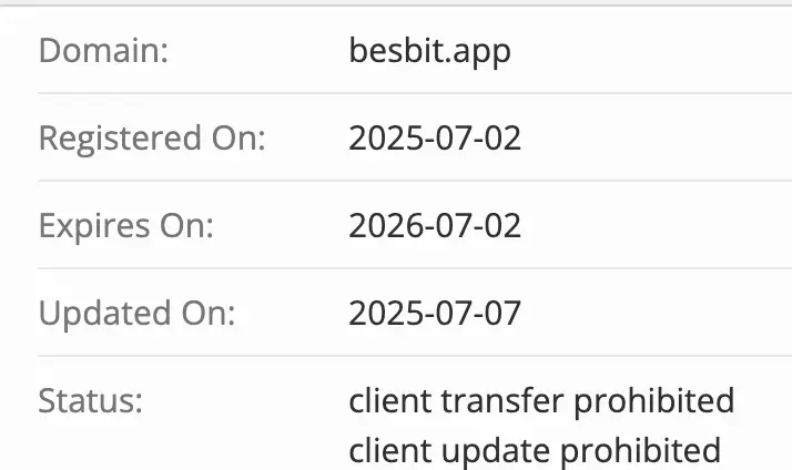 Besbit Π΄ΠΎΠΌΠ΅Π½ Π΄ΠΎΠΌΠ΅Π½ Besbit