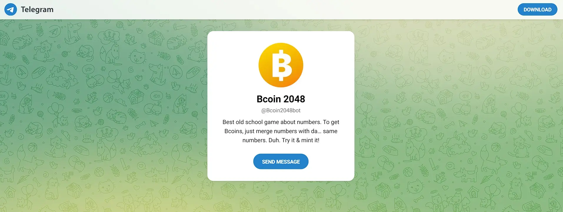 Обзор кликера Bcoin 2048 Обзор кликера Bcoin 2048