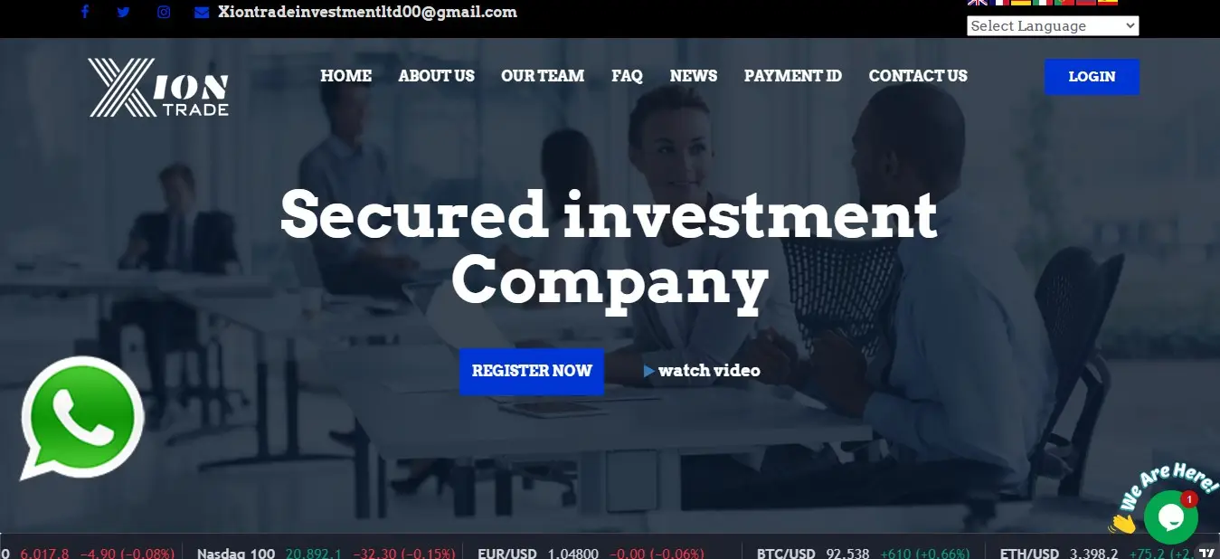 Основная информация о Xion Trade Ltd Основная информация о Xion Trade Ltd