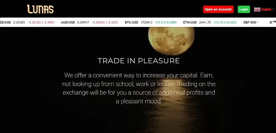 Обзор брокера Lunas Trade Обзор брокера Lunas Trade