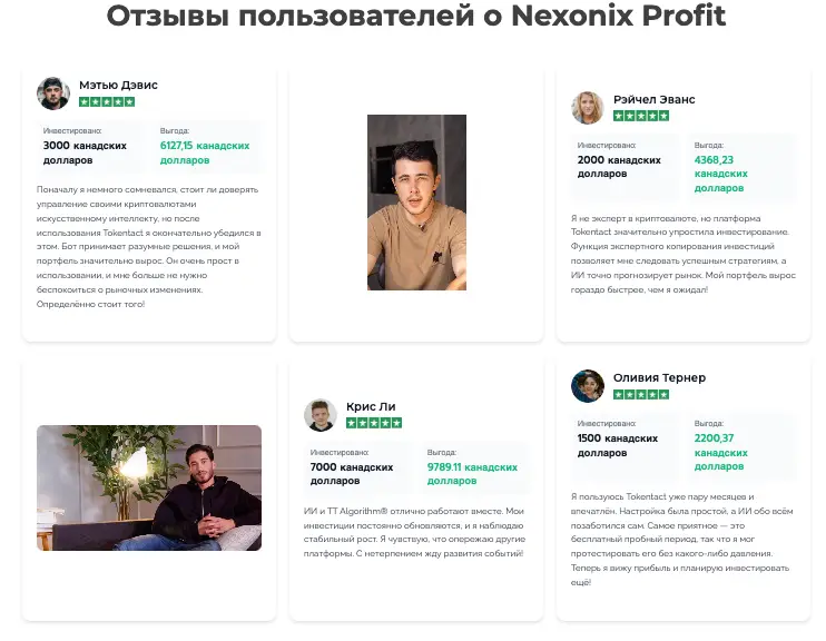 Nexonix Profit отзывы клиентов отзывы о Nexonix Profit
