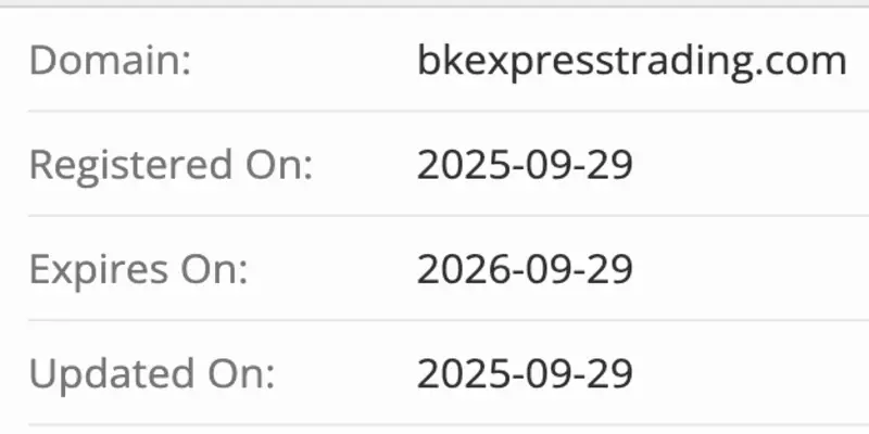 Banque Express Trading домен домен Banque Express Trading