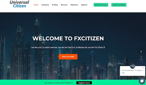 Брокер FXCitizen Брокер FXCitizen