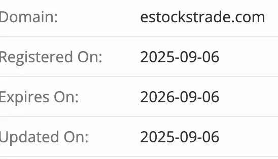 Estockstrade домен домен Estockstrade