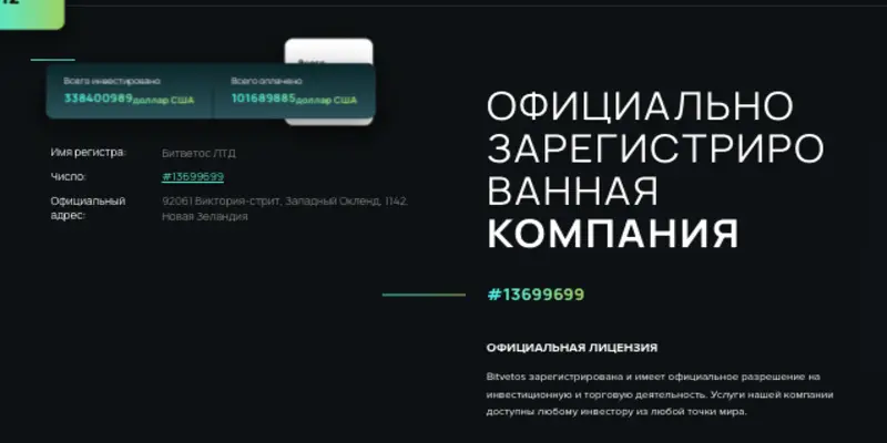 Bitvetos обзор проекта информация о Bitvetos