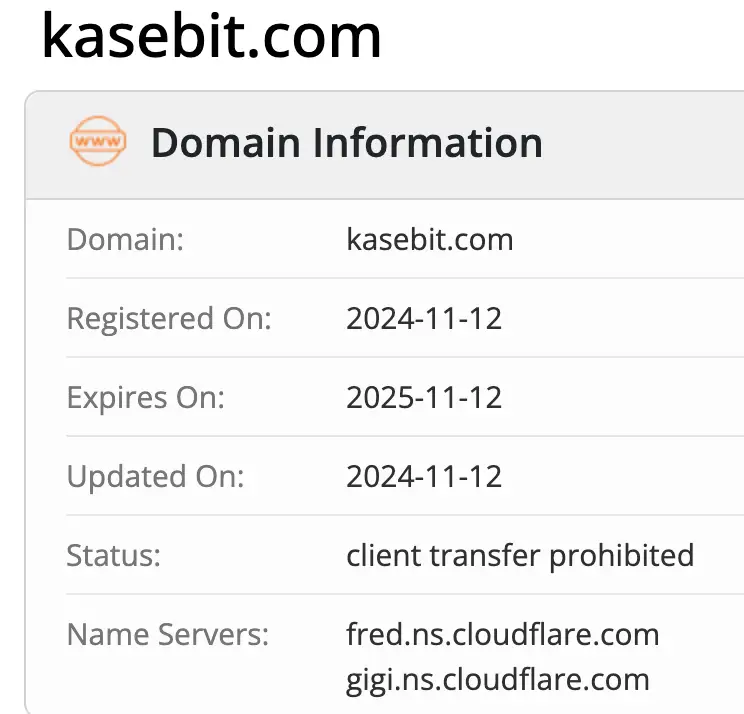 домен Kasebit Kasebit домен