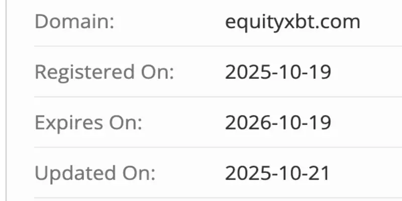 EquityXbt домен домен EquityXbt