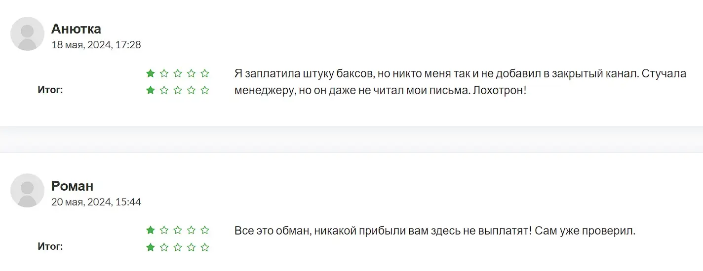 Отзывы о TerraTrend