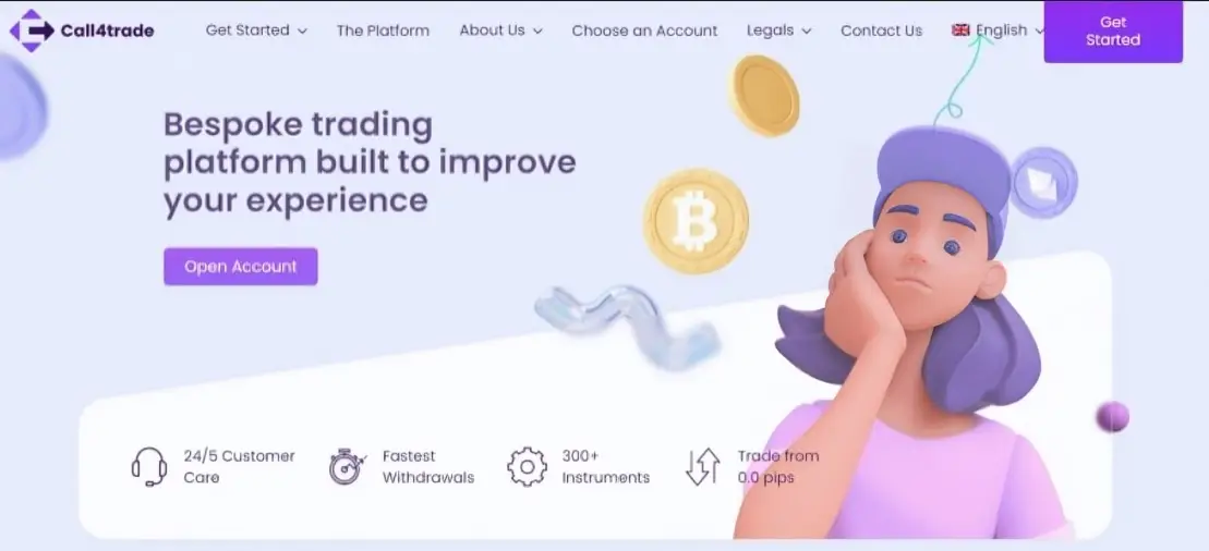 Обзор брокера Call4Trade Обзор брокера Call4Trade