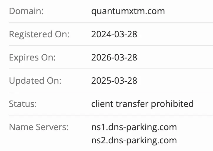 домен Quantum-XTM Quantum-XTM домен