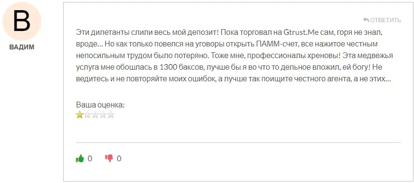 Комментарий трейдера Комментарий трейдера