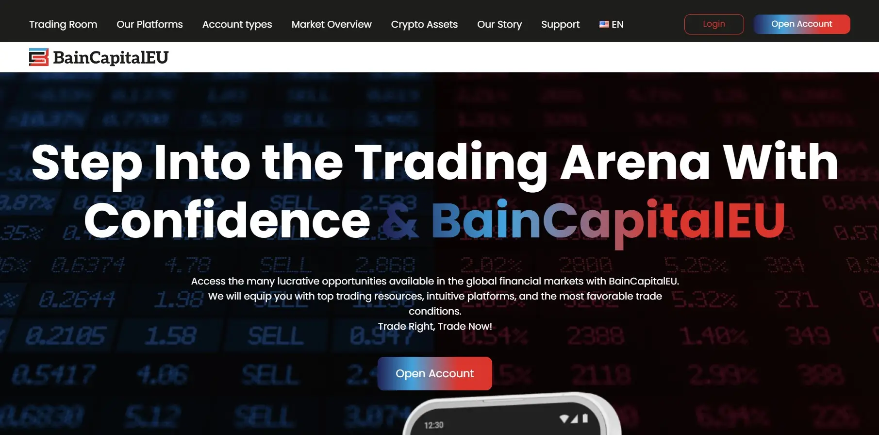 Обзор брокера BainCapitalEU