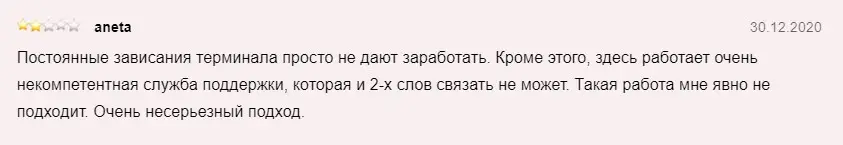Отзыв инвестора Отзыв инвестора