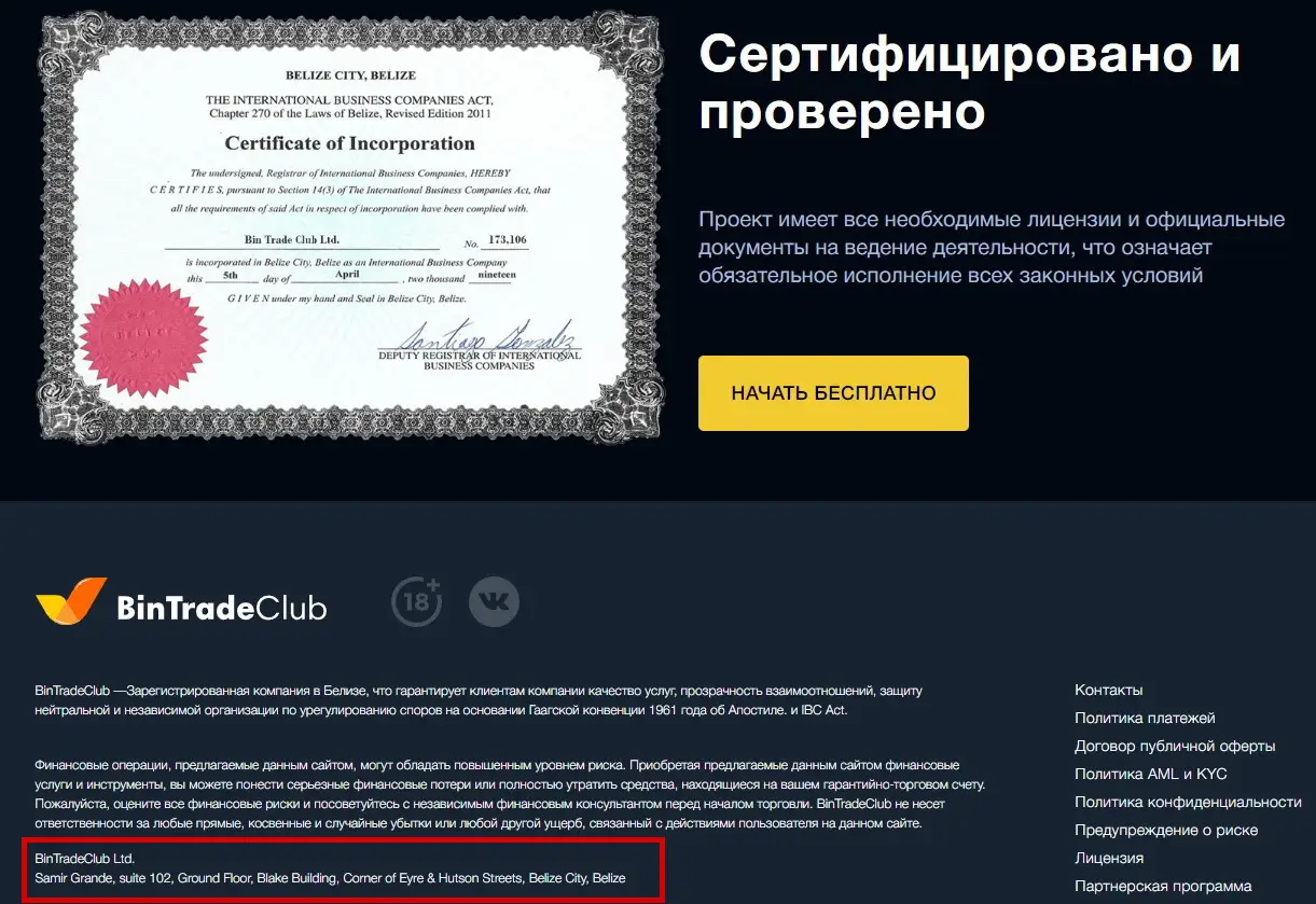 Обзор лицензий Обзор лицензий