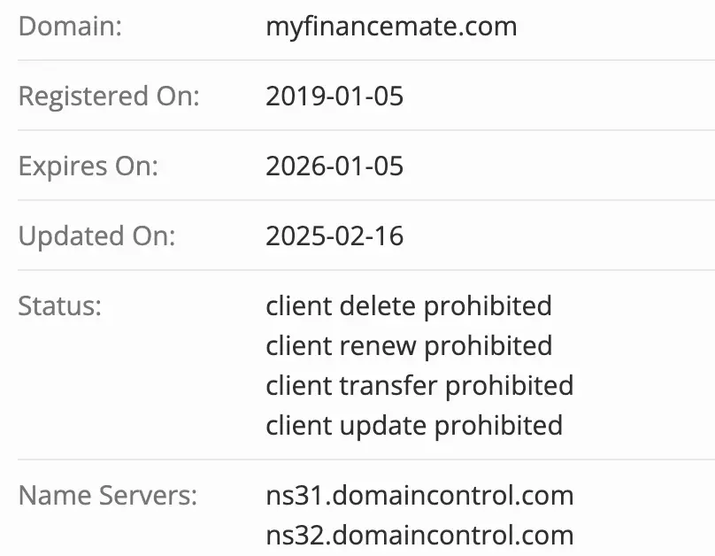 домен My Finance Mate My Finance Mate домен