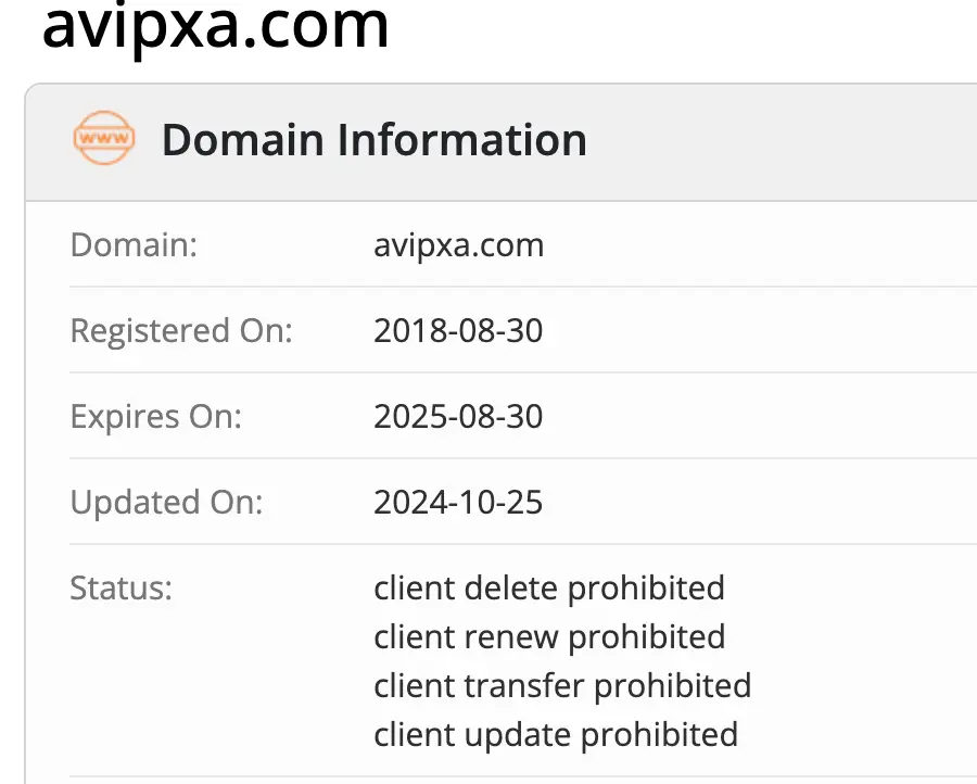 домен Avipxa Avipxa домен