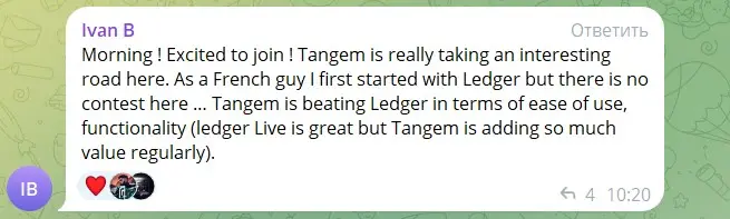 ΠΡΠ·ΡΠ² ΠΎ Tangem ΠΡΠ·ΡΠ² ΠΎ Tangem