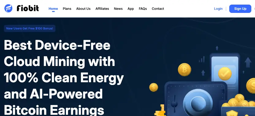 FioBit сайт страница сайта FioBit