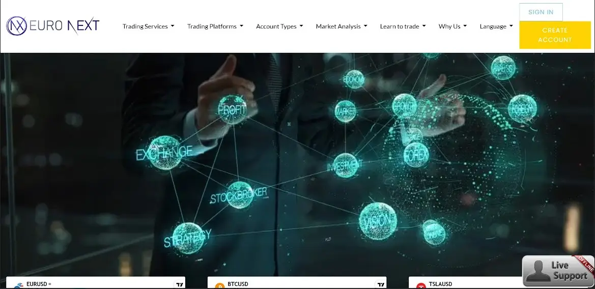 Основная информация о EuroNextCFD Основная информация о EuroNextCFD