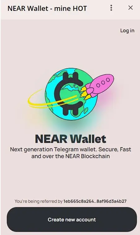 Near Wallet Mine HOT как вывести деньги Near Wallet Mine HOT как вывести деньги